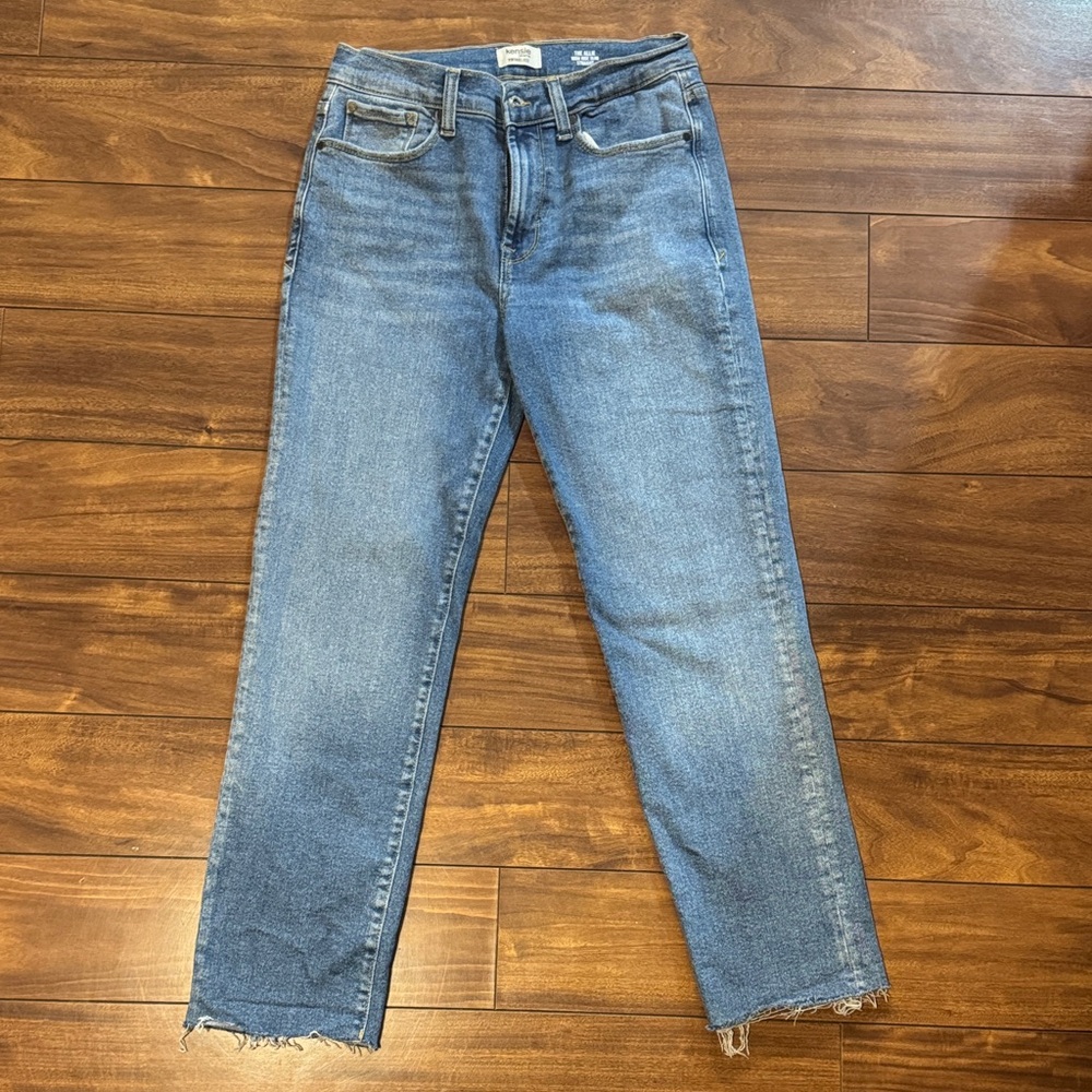 Kensie Blue Straight Leg Jeans